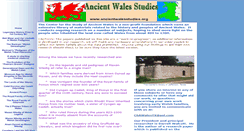 Desktop Screenshot of ancientwalesstudies.org